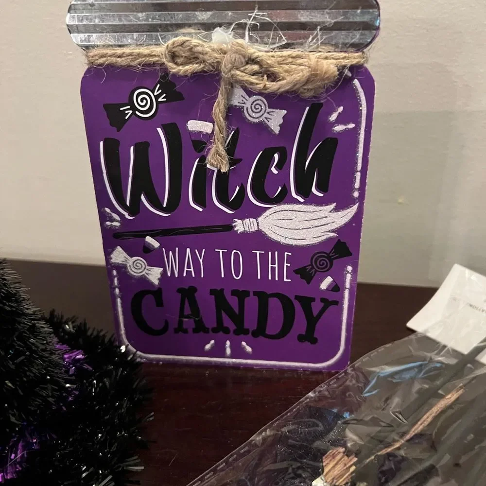 Halloween witches Decor three item set
